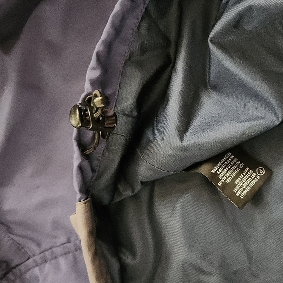 CABELA'S Gore-Tex Blue & Gray Windbreaker Jacket - Picture 5 of 11